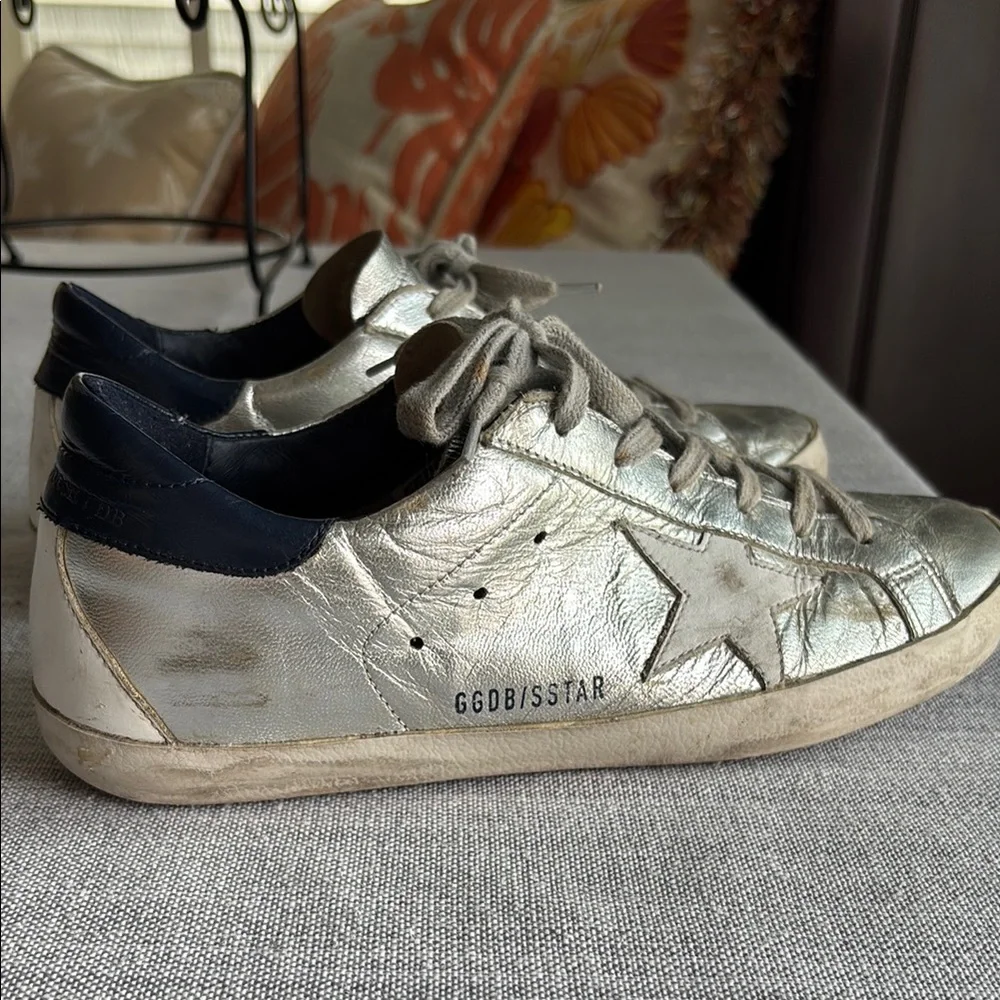 Golden Goose Silver Sneakers - Picture 10 of 10